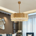 Luxury crystal pendant lights chandeliers for hotel lobby